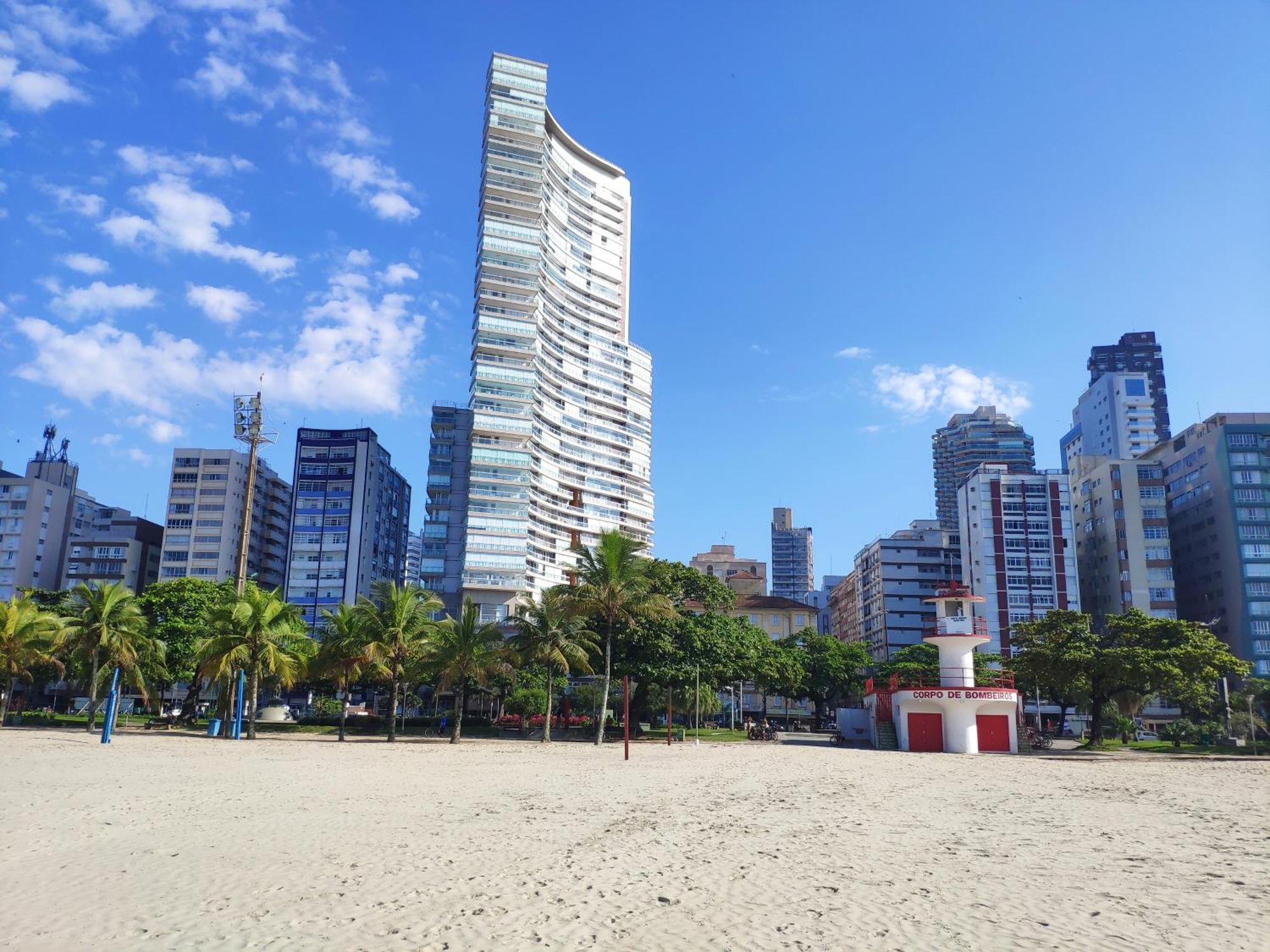 Апартаменты Book Santos - Unlimited 2012 - Sofisticacao Vista Mar Экстерьер фото